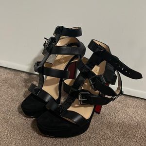Christian louboutin high heels good condition